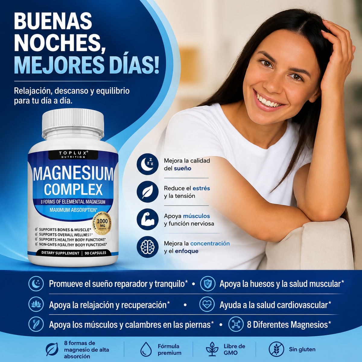 MAGNESIUM COMPLEX DE MÁXIMA ABSORCIÓN