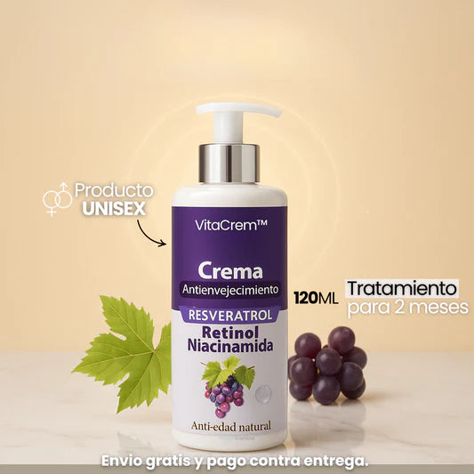 CREMA RESVERATROL ANTIENVEJECIMIENTO