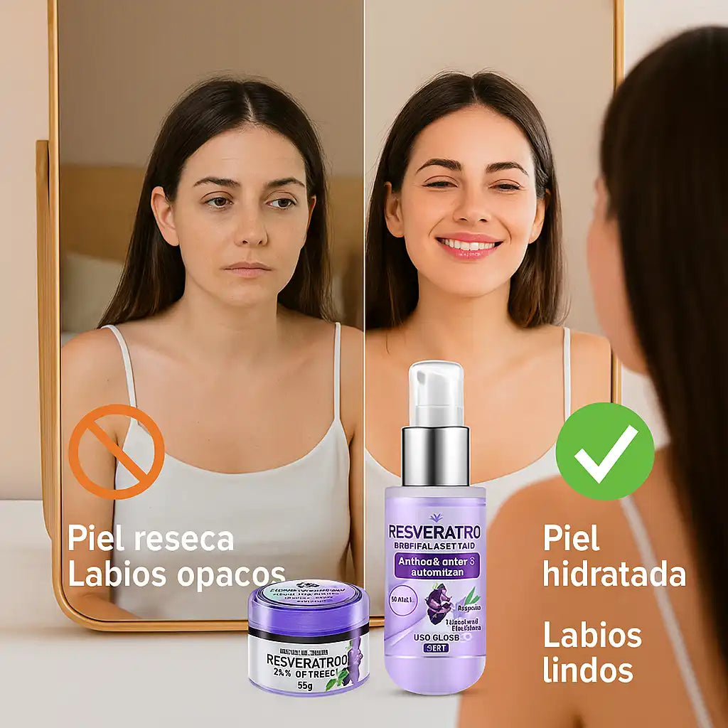 CREMA RESVERATROL ANTIENVEJECIMIENTO